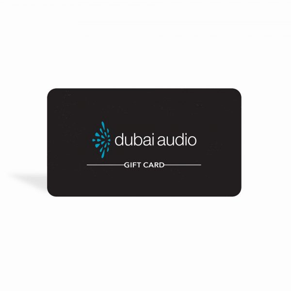 Dubai Audio gift card for your friends and family