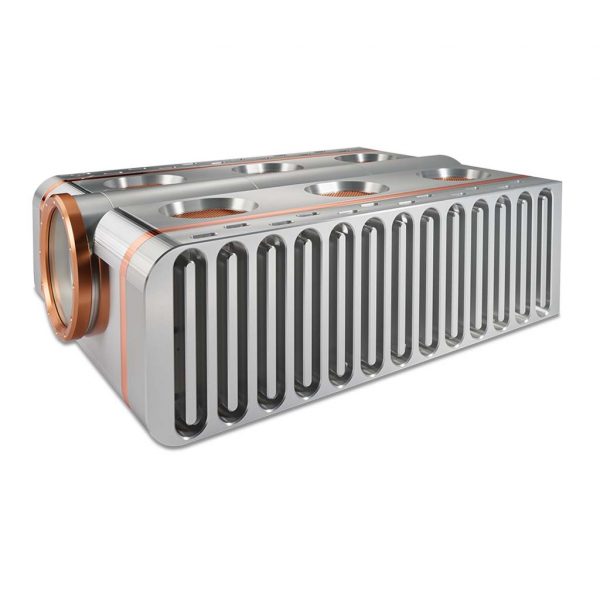 Dan D'Agostino Relentlesss Mono Amplifier Silver side view