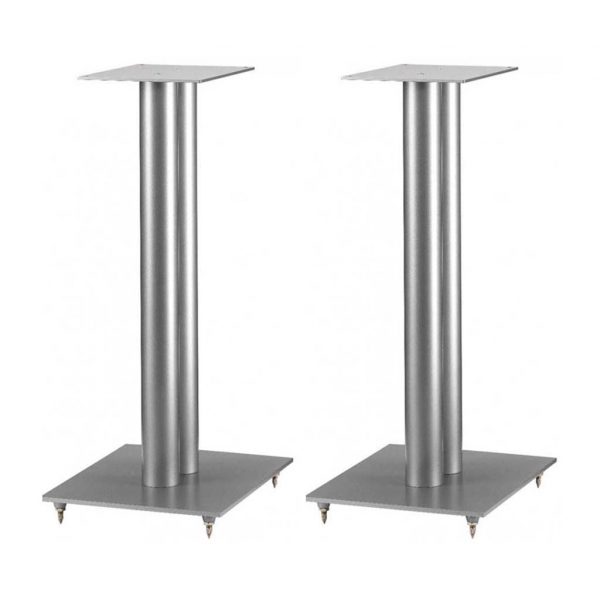 The silver variant of the Majik 109 speaker stand