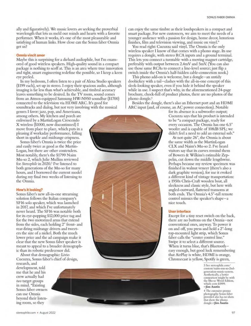 Stereophile magazine August 2022_Omnia_Page 2