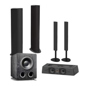 Triton Two+ home theater system with SuperCenter XL Center Speaker and PB-2000 Pro Subwoofer