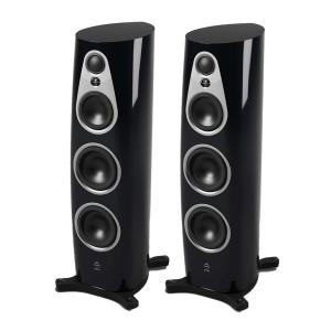 A pair of Linn 360 Exakt Integrated floorstanding speakers