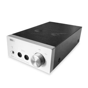 A photo of the Stax SRM-500T vacuum tube headphone amplifier, designed for their range of headphones
