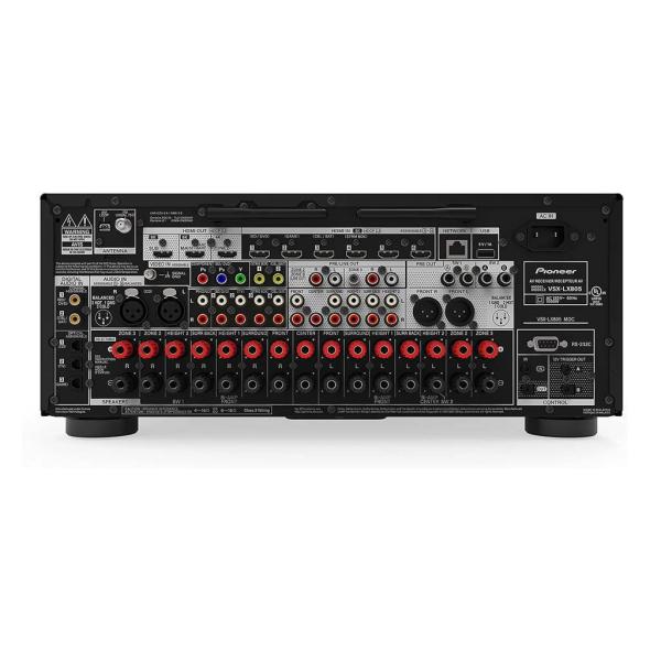 A rear photo of the VSX-LX805 ELITE 11.4 AV Receiver