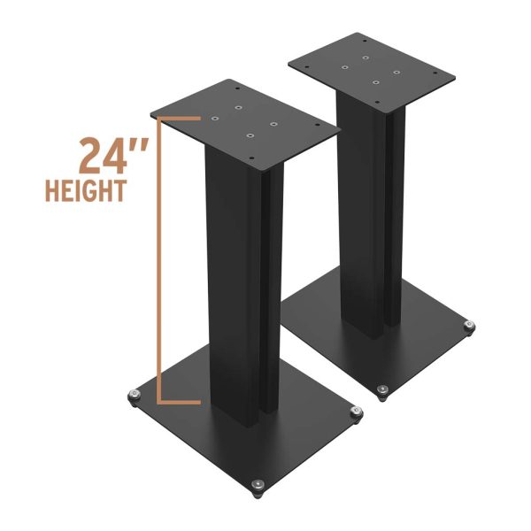 Overhead shot of the KS-24 Speaker Stands