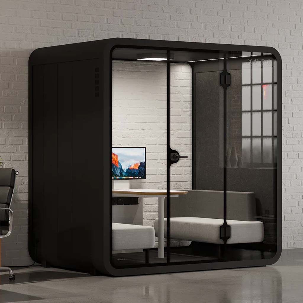 Office Desks Isolation Pod Chair With Cover Office Pod Quell Dubai